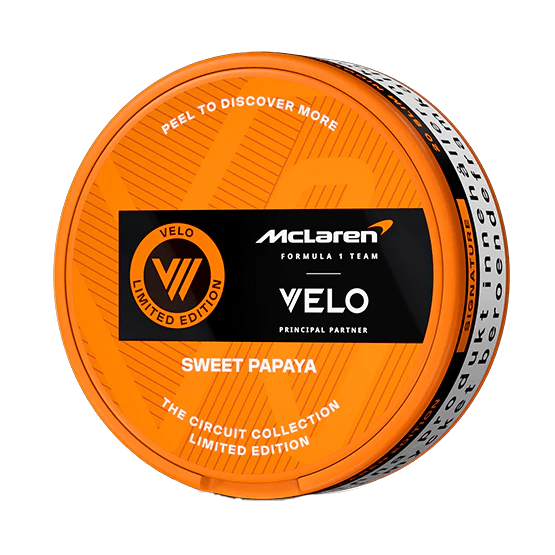 VELO McLaren Sweet Papaya - SNUSIO