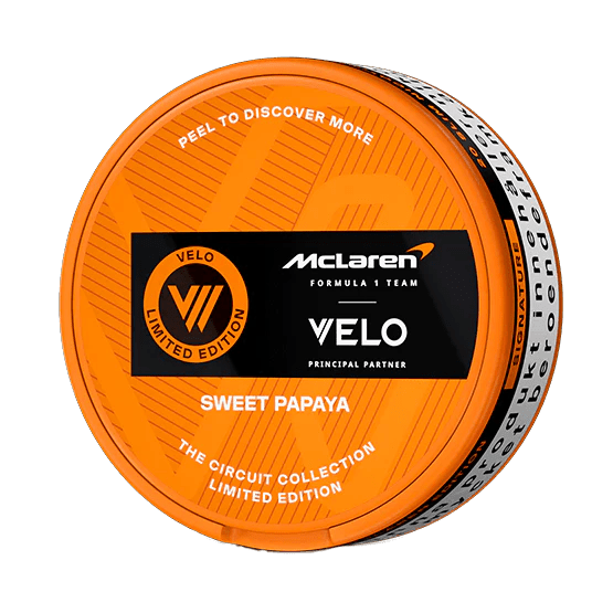 VELO McLaren Sweet Papaya - Snusstugan.se