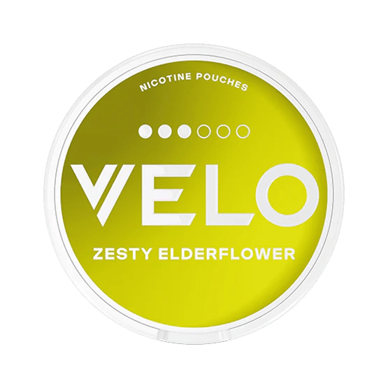 VELO Zesty Elderflower Strong - Snusstugan.se