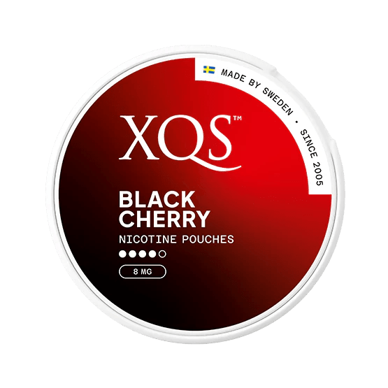 XQS Black Cherry Strong 8mg - Snusstugan.se