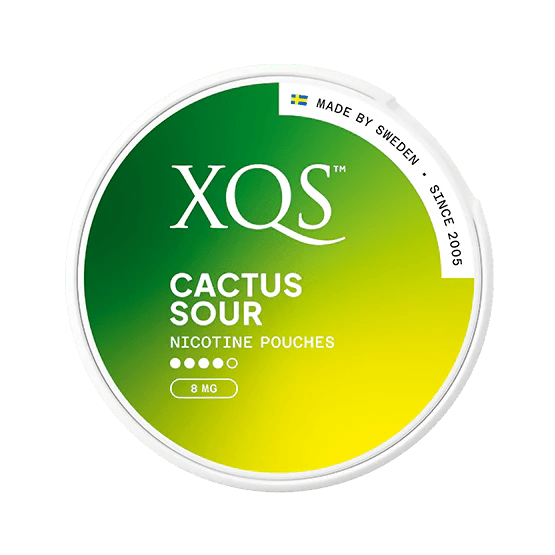 XQS Cactus Sour Strong 8mg - Snusstugan.se