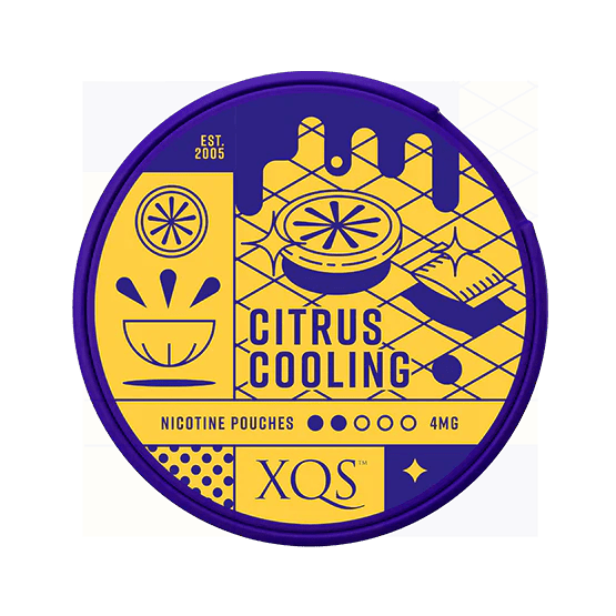 XQS Citrus Cooling 4mg - Snusstugan.se