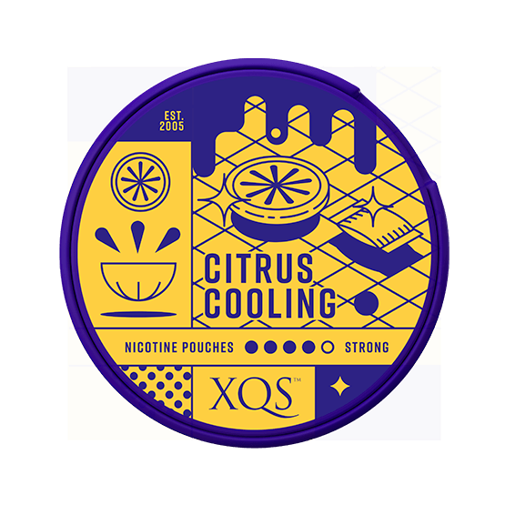 XQS Citrus Cooling Strong 8mg