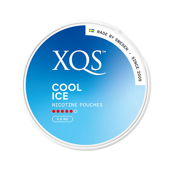 XQS Cool Ice X - Strong 9mg - SNUSIO