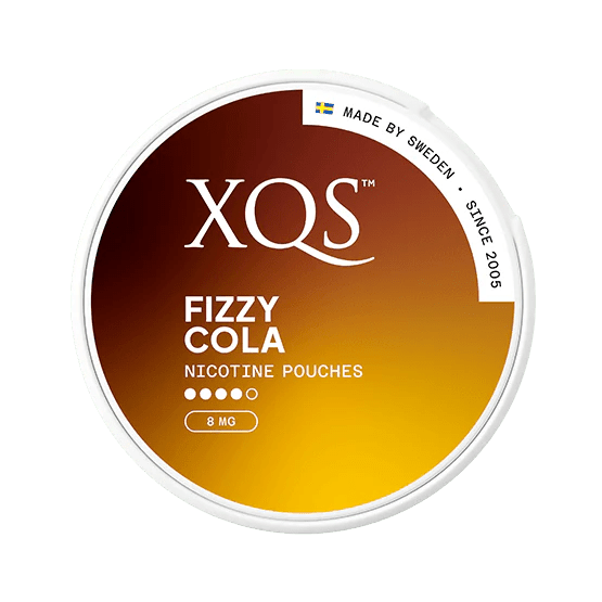 XQS Fizzy Cola Strong 8mg - Snusstugan.se