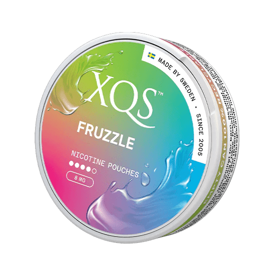 XQS Fruzzle Slim Strong 8mg - Snusstugan.se