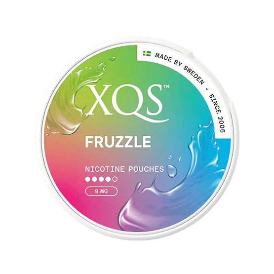 XQS Fruzzle Slim Strong 8mg - Snusstugan.se