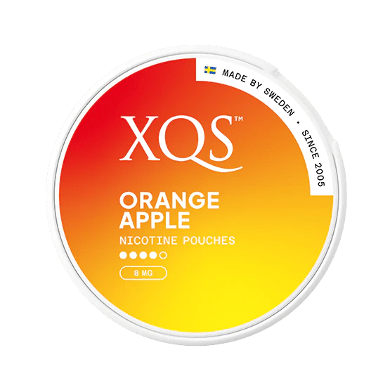XQS Orange Apple Strong 8mg - Snusstugan.se
