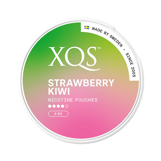 XQS Strawberry Kiwi 8mg - Snusstugan.se