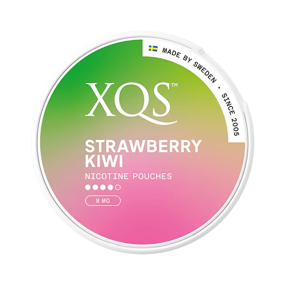 XQS Strawberry Kiwi 8mg - SNUSIO