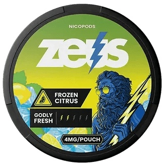 Zeus Frozen Citrus 8mg - Snusstugan.se