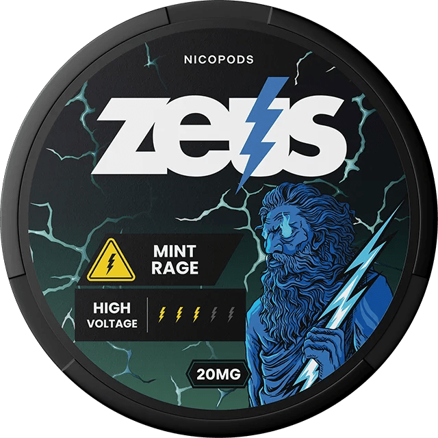 Zeus Mint Rage 20mg - Snusstugan.se