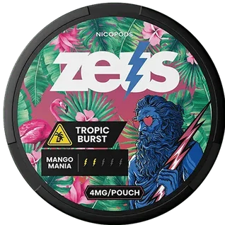 Zeus Tropic Burst 8mg - Snusstugan.se