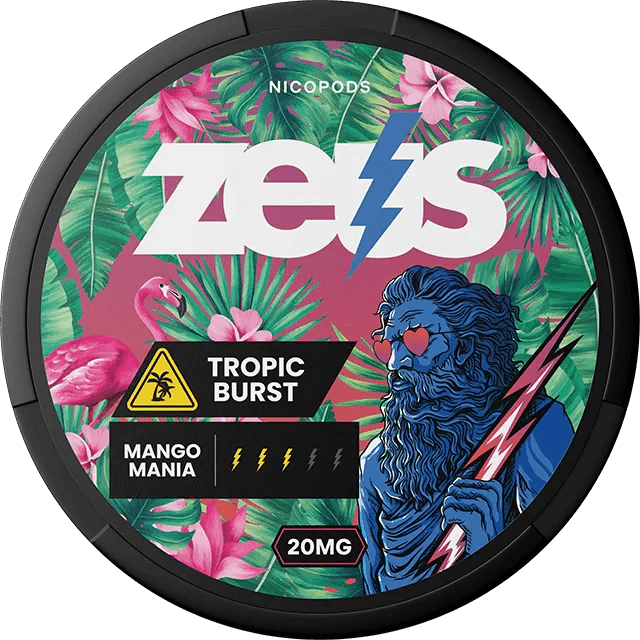 Zeus Tropical Burst 20mg - Snusstugan.se