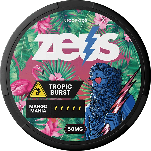 Zeus Tropical Burst 50mg - Snusstugan.se