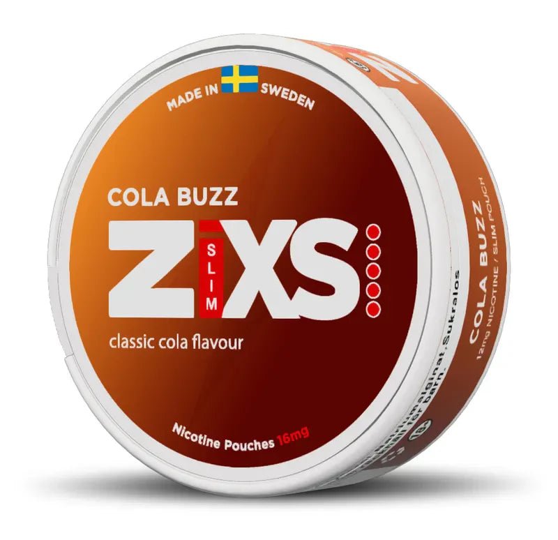 ZIXS Cola Buzz 12mg - Snusstugan.se