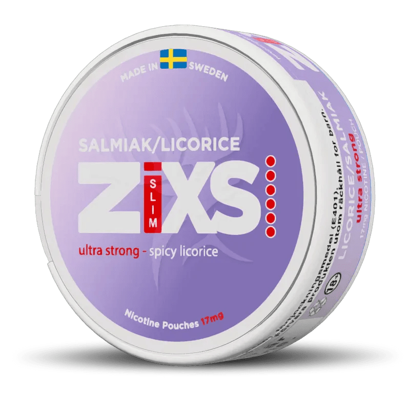 ZIXS Salmiak 12mg - Snusstugan.se