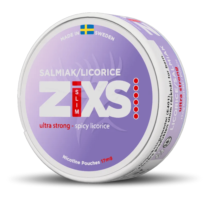 ZIXS Salmiak 12mg - Snusstugan.se