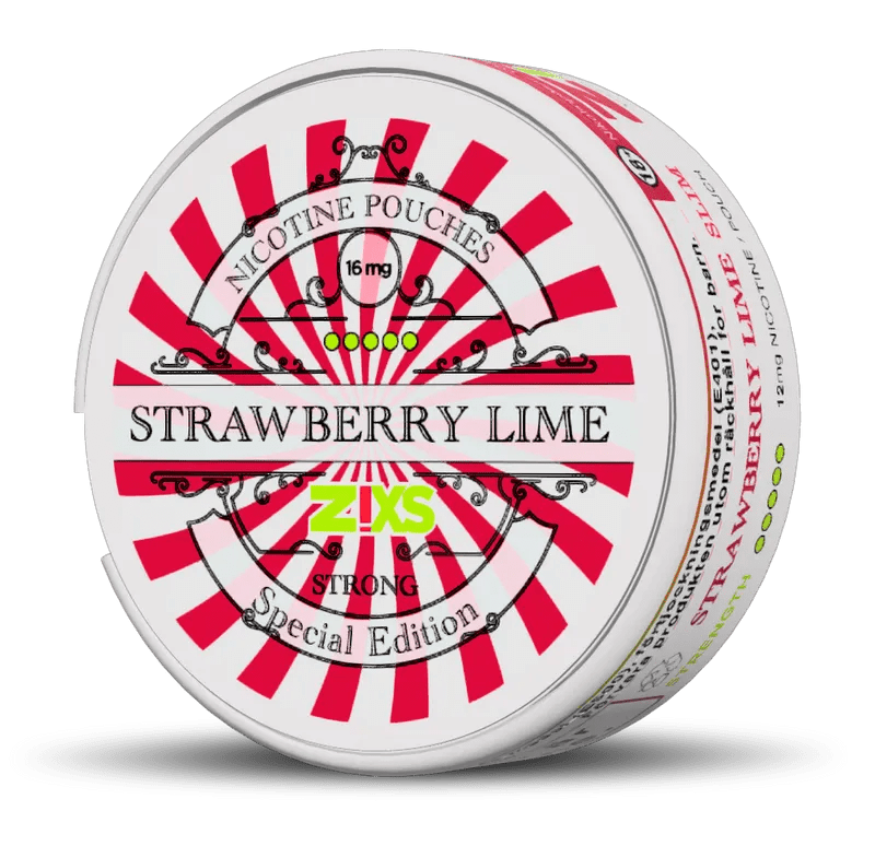 ZIXS Strawberry Lime 12mg - Snusstugan.se
