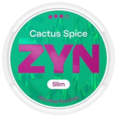 ZYN Cactus Spice Slim 9mg - Snusstugan.se
