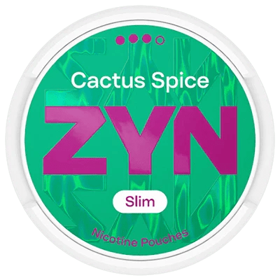 ZYN Cactus Spice Slim 9mg - Snusstugan.se
