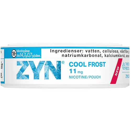 ZYN Cool Frost Slim Extra Strong 11mg - Snusstugan.se