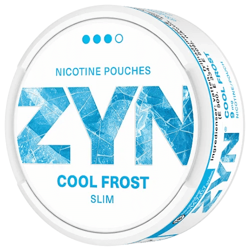 ZYN Cool Frost Slim Strong 9mg - Snusstugan.se