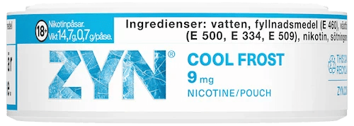 ZYN Cool Frost Slim Strong 9mg - Snusstugan.se