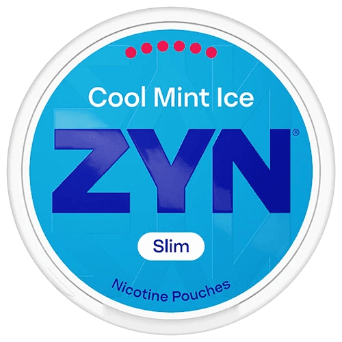 ZYN Cool Mint Ice Slim 16,5mg - Snusstugan.se