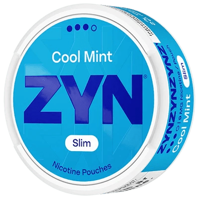 ZYN Cool Mint Slim Strong 9mg - Snusstugan.se