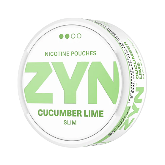ZYN Cucumber Lime Slim 6mg - Snusstugan.se