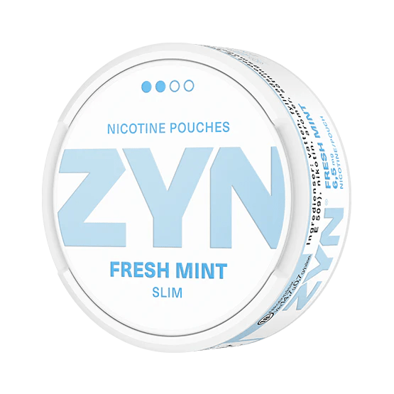 ZYN Fresh Mint Slim 6mg - Snusstugan.se