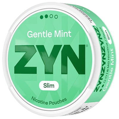 ZYN Gentle Mint Slim 6mg - SNUSIO
