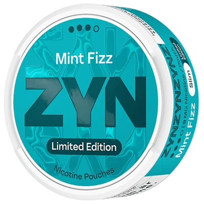 ZYN Mint Fizz Slim Strong 9mg - Snusstugan.se