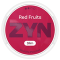 ZYN Red Fruits Slim 6mg and 9mg - SNUSIO