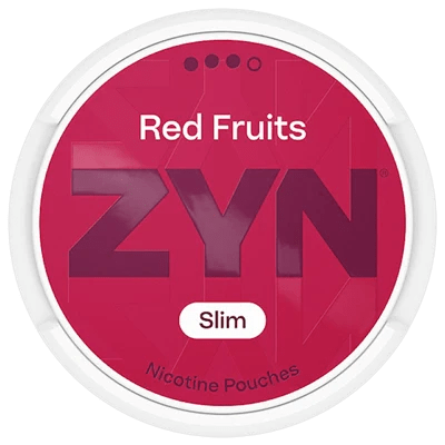 ZYN Red Fruits Slim 6mg and 9mg - Snusstugan.se