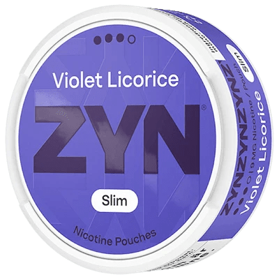 ZYN Violet Licorice Slim Normal 6mg - Snusstugan.se